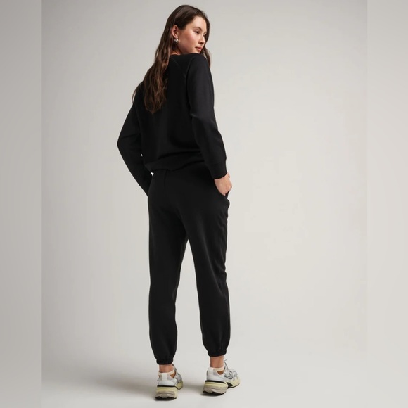 NWT RicherPoorer Classic Recycled Fleece Sweatpants Black - Picture 3 of 12